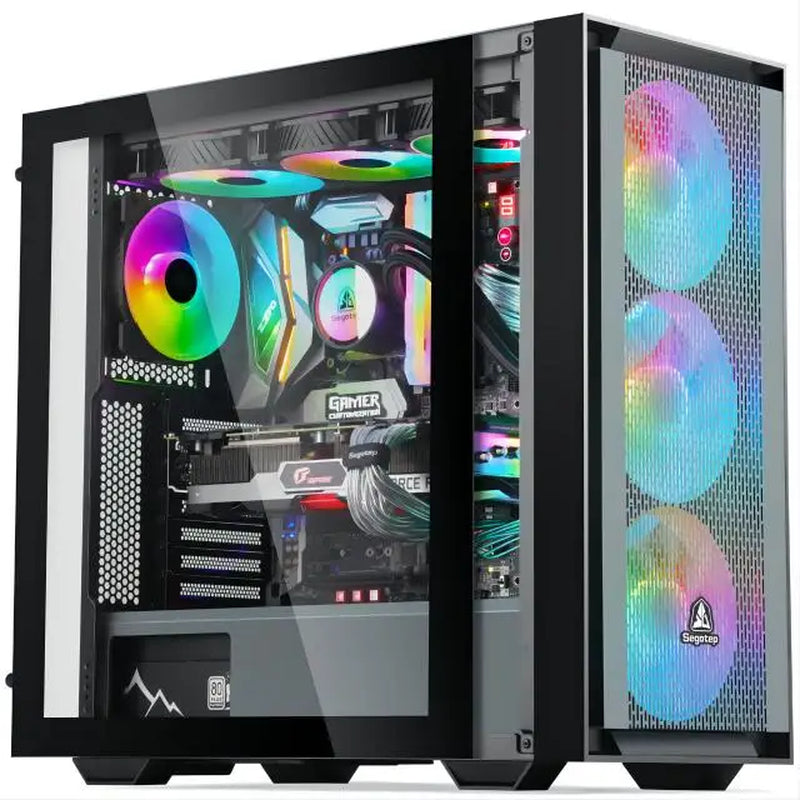 Powerful Gaming PC with A8 7680 CPU, 16GB RAM, and 500GB SSD – Perfect for Gamers and Creators!
