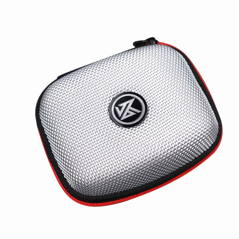 Stylish and Portable Bluetooth Headset Case - Durable EVA Zipper Storage for Earphones - Perfect for On-the-Go Listening!