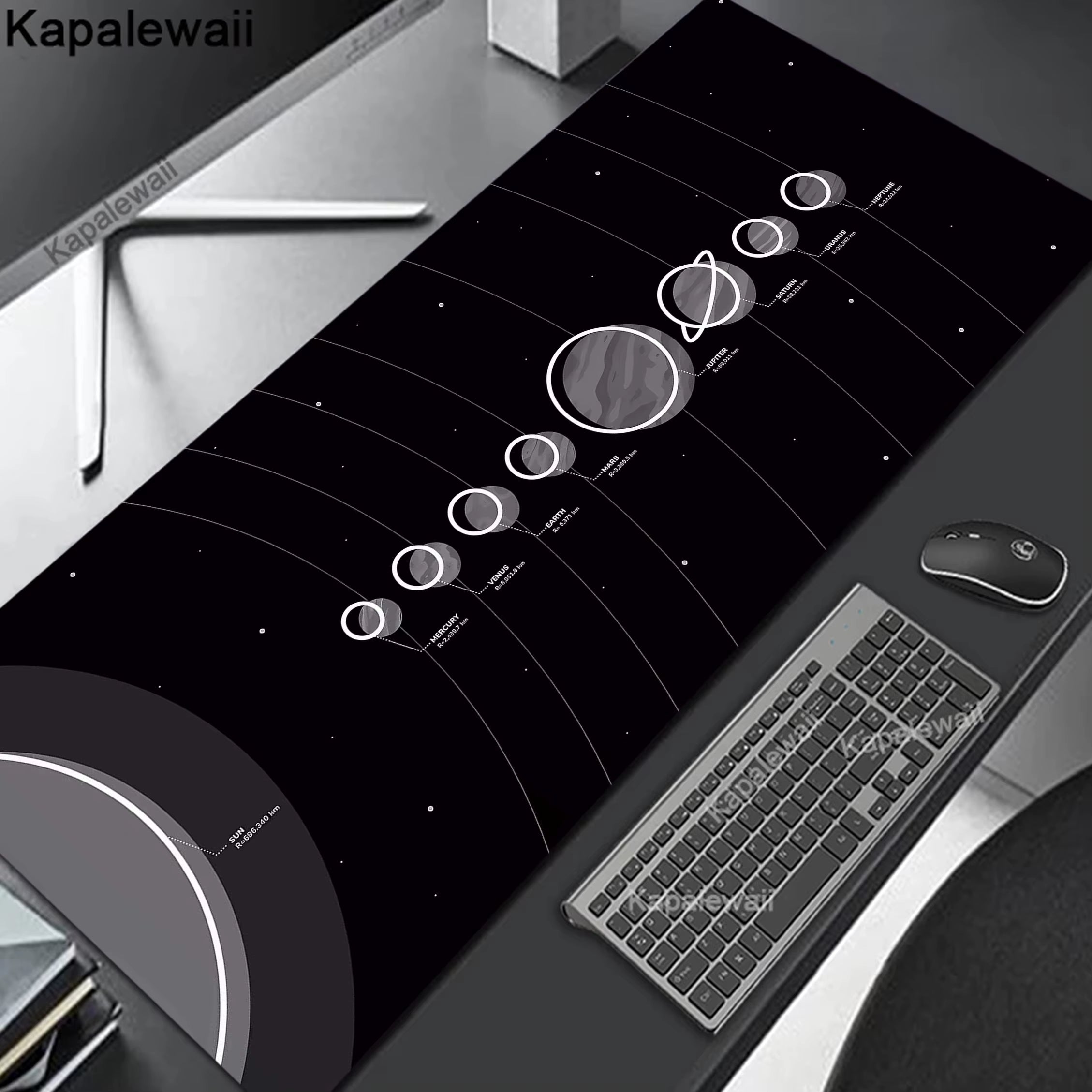 Experience Ultimate Gaming Precision with Our Extended 900x400mm Rubber Mouse Pad - Perfect for Gamers and Office Use!