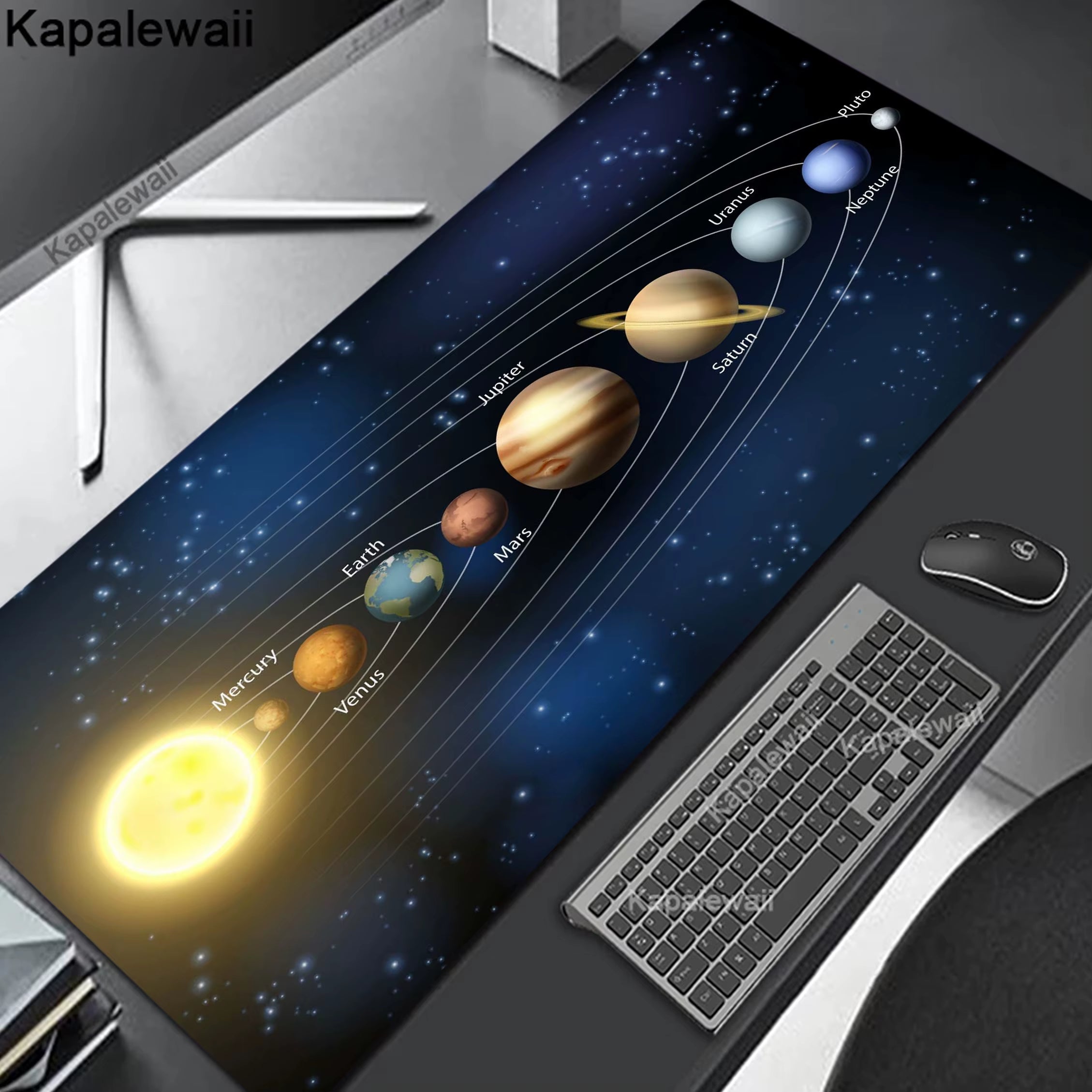 Experience Ultimate Gaming Precision with Our Extended 900x400mm Rubber Mouse Pad - Perfect for Gamers and Office Use!