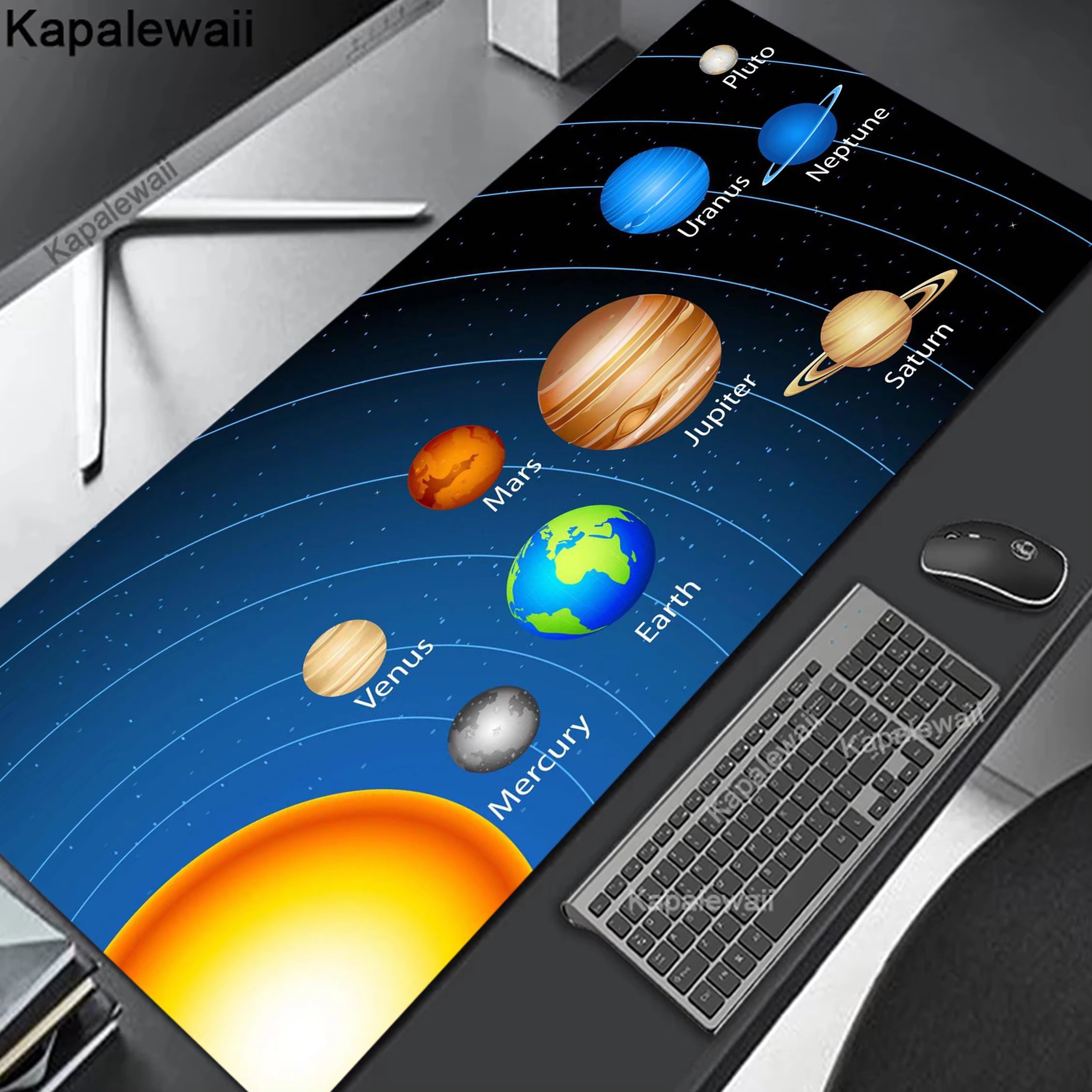 Experience Ultimate Gaming Precision with Our Extended 900x400mm Rubber Mouse Pad - Perfect for Gamers and Office Use!