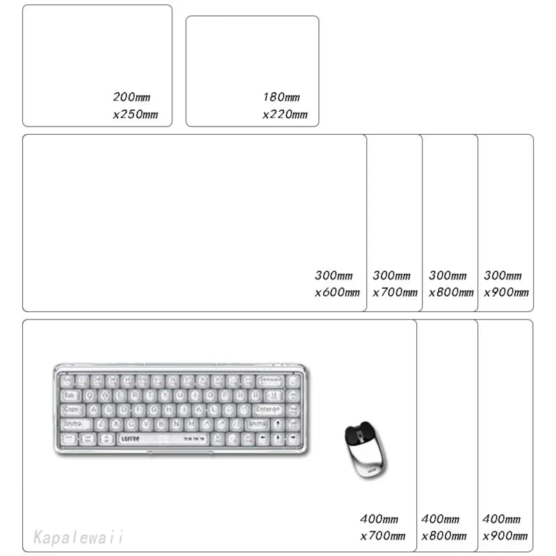 Experience Ultimate Gaming Precision with Our Extended 900x400mm Rubber Mouse Pad - Perfect for Gamers and Office Use!