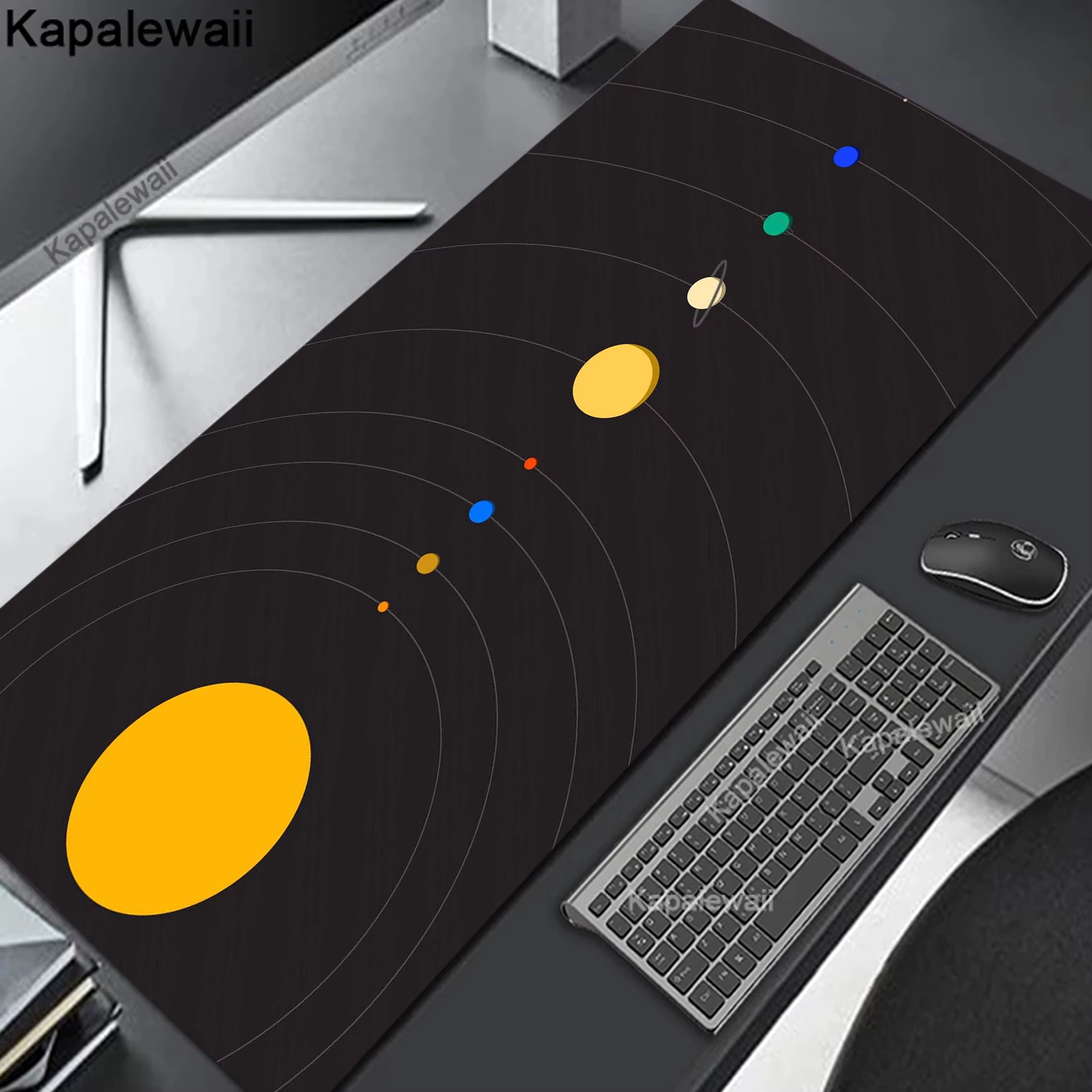 Experience Ultimate Gaming Precision with Our Extended 900x400mm Rubber Mouse Pad - Perfect for Gamers and Office Use!