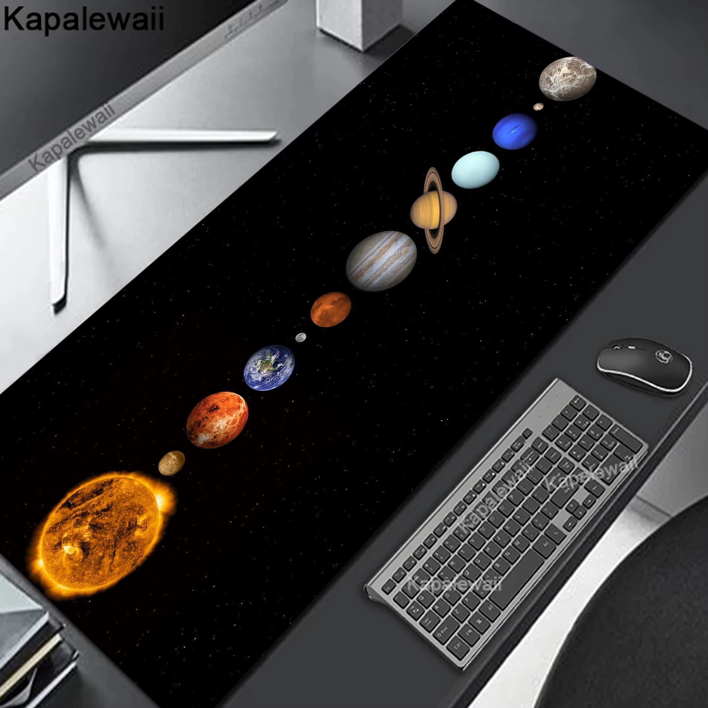 Experience Ultimate Gaming Precision with Our Extended 900x400mm Rubber Mouse Pad - Perfect for Gamers and Office Use!